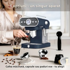 Espressor 3 in 1 Deep Sea Nordic Berlinger Haus BH/9858