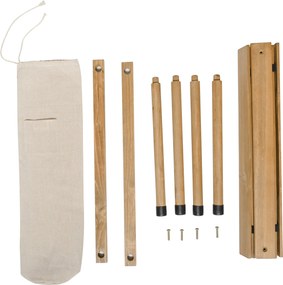 Outsunny Masă de cafea de grădină pliabilă masă de camping Blat cu Lamele dim. 58L x 58l x 40H cm Geantă de Transport Inclusă Lemn Brad pre-uleiat montaj rapid | Aosom Romania