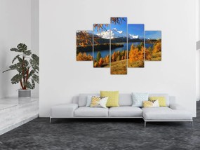 Tablou - Toamna în Alpi (150x105 cm)