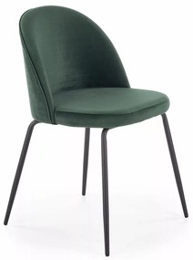 Scaun verde inchis DELI 314