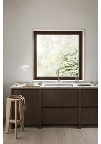 Scaun de bar în culoare naturală din lemn de stejar (înălțime șezut 75 cm) Eli – Blomus