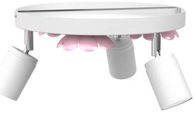 Spot FLOWER 3xGU10/8W/230V alb