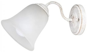 Aplica de perete design clasic FABIOLA alb antic 7259 RX