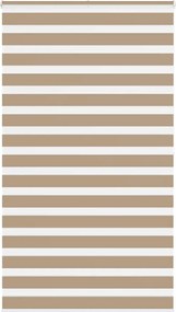 vidaXL Jaluzea tip zebra 135x200 cm lățime țesătură 130,9 cm poliester