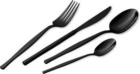 Set tacamuri 24 piese, 6 persoane, negru oglinda Berlinger Haus BH 3066