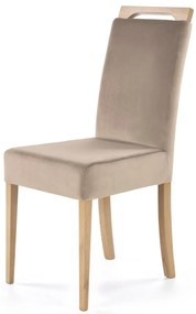 Scaun Clarion bej/stejar miere Monolith 09