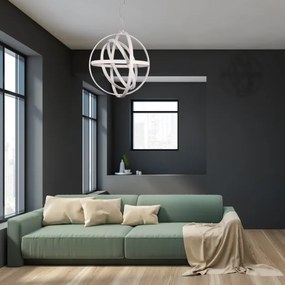 Lustră LED pe cablu COPERNICUS 1xLED/260W/230V albă