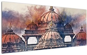Tablou - Akshardham, New Delhi, India (120x50 cm)