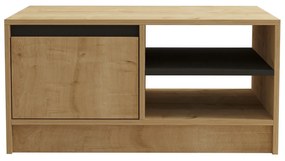 Set mobilier living Sunalerza (Stejar zafir + antracit). 1107149