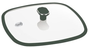Tigaie grill antiaderenta cu titan 28 cm Green Matte Collection Berlinger Haus BH 8162