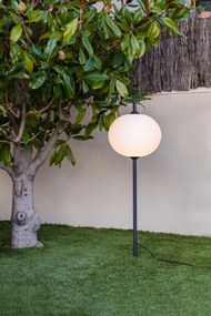 Tarus de iluminat exterior decorativ SAIGON 150/R45 gri/alb