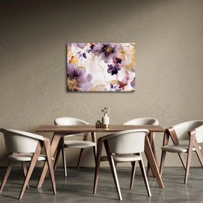 Tablou - Acuarelă flori (70x50 cm)