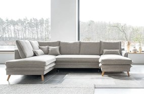 Colțar bej extensibil (cu colț pe partea stângă /în formă de "U") Charming Charlie – Miuform