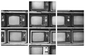 Tablou - Retro TV (90x60 cm)