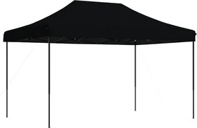 vidaXL Cort de petrecere pliabil Pop-Up, 440x292x315 cm, negru