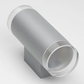 Aplică de exterior Brilagi MATERA 2xGU10/30W/230V gri IP54