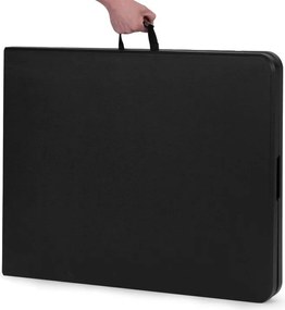 Masă pliantă pentru catering 180 cm - negru