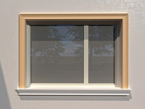 Ancadrament fereastra exterior FP143 dimensiuni 130x60x2000mm