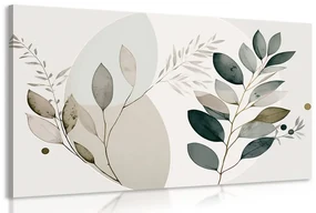 Tablou plante boho în cerc