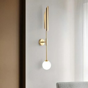 Aplica de perete design decorativ LUCA auriu