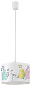 Lustră pe cablu pentru copii Rabalux 72166 FLAPPY 1xE27/40W/230V