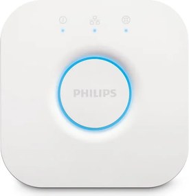 Set de 2 becuri LED reglabile Philips Hue White Ambiance GU10/4,2W/230V + Hue Bridge