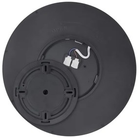 Plafonieră LED dimabilă Solight WO8018 ESTELA LED/36W/230V d. 30 cm negru + telecomandă