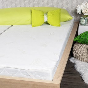 Protecție saltea 4Home Aloe Vera cu elastic, 160 x 200 cm