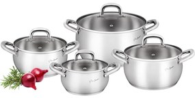 Set de oale de gătit Lamart LT1111 din oțelinoxidabil, 8 piese Shape