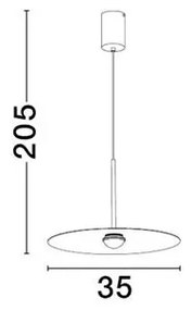 Pendul LED design modern MIRA