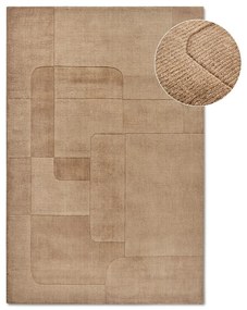 Covor bej țesut manual din lână 120x170 cm Charlotte – Villeroy&amp;Boch