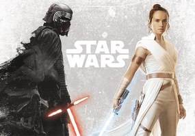 Poster Star Wars - Kylo & Rey, (91.5 x 61 cm)