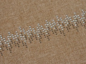 Husa de perna decorativa MELODY 40x40 cm, maro deschis