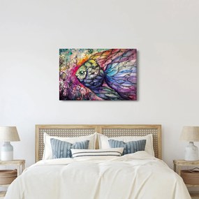 Tablou - Peștișorul colorat (90x60 cm)
