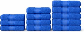 Set 12 Prosoape 100% Bumbac – Ușoare &amp; Absorbante, Ideale pentru Uz Zilnic