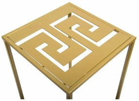 Suport pentru flori 60x24 cm, culoare aurie