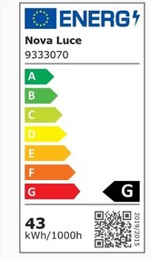 Lustra LED suspendata, cristal design elegant AURELIA crom