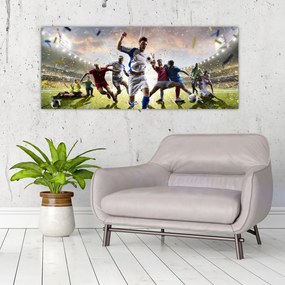 Tablou - Fotbal (120x50 cm)