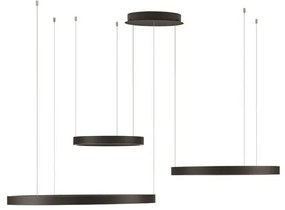 Lustra LED circulara cu 3 inele 80/60/40cm ELOWEN