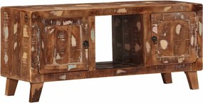vidaXL Dulap TV 105x46x32 cm lemn masiv recuperat