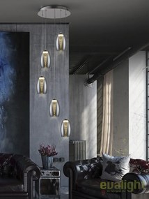Lustra LED design modern cu 5 pendule Nebula SV-584438