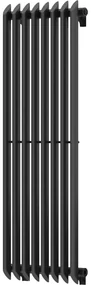 Mexen Atlanta radiator decorativ 1200 x 405 mm, 646 W, negru - W211-1200-405-00-70