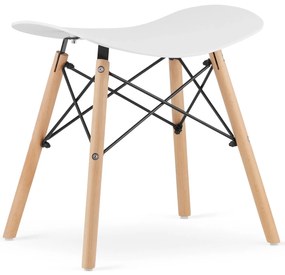 PROMOTIE Taburet alb KORFU II. calitate secundara