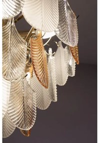 Lustră pe lanț MAXLIGHT P0418 ARWENA 15xE14/40W/230V d. 80 cm auriu