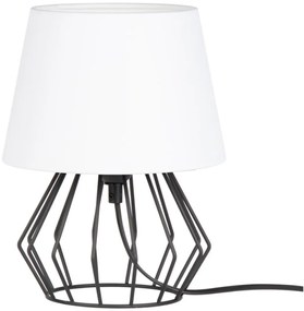 Lampă de masă Spot-Light 7667104 MANGOO 1xE27/40W/230V alb/negru