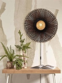 Aplica de perete eco din bambus Kalimantan 60cm nat/bl
