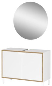 Set mobilă de baie alb Topeka – Germania