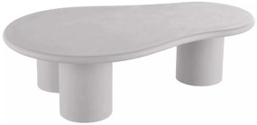 Masa de cafea Selena gri deschis L130xl80 cm