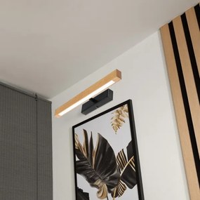 Lampă LED pentru tablouri VERDE LED/5,5W/230V 3000K 46 cm stejar/negru