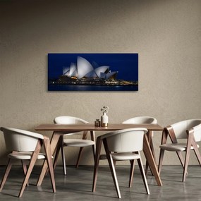 Tabloul Sydney nocturn (120x50 cm)